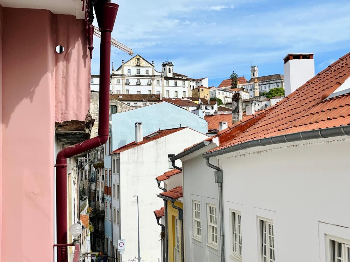 Apartmán Casa Rosa Com Ac Coimbra Exteriér fotografie