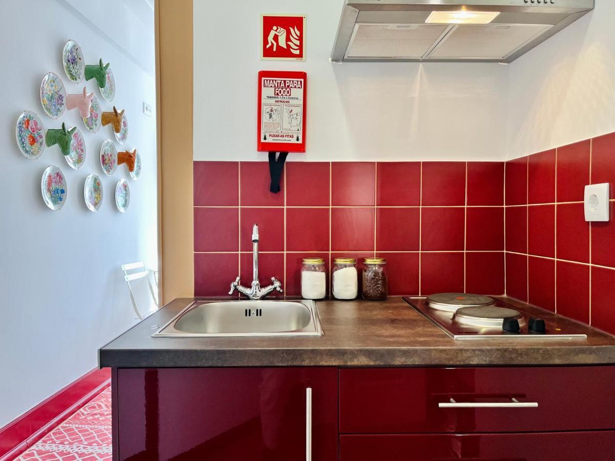 Apartmán Casa Rosa Com Ac Coimbra Exteriér fotografie